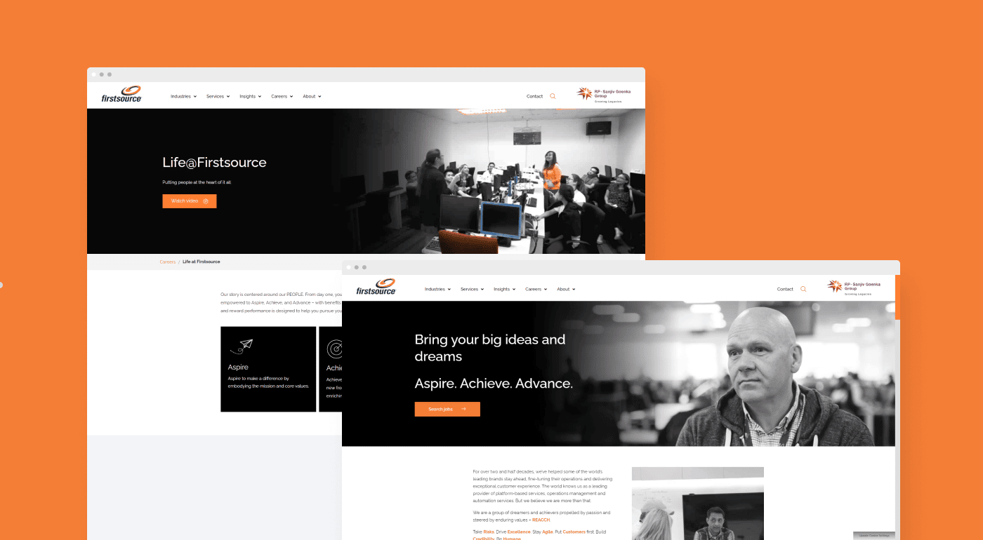 Corporate Website Redesign